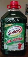 Detergente liquido  Concentrado tipo Ariel